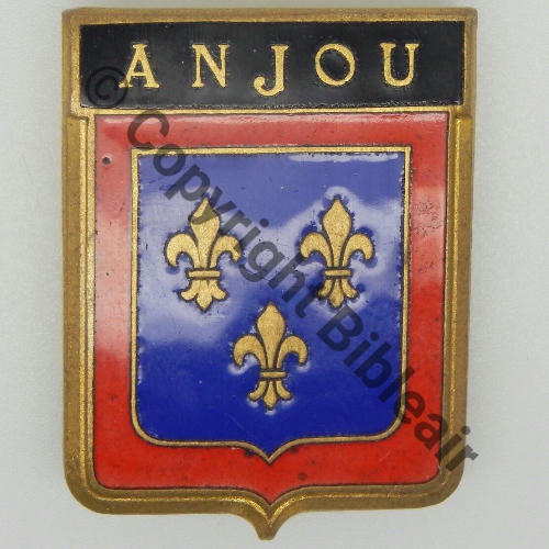 3248.EMGFA 1956.63 GT.II.62 ANJOU  SM Cuivre Bol prison Dos lisse Email Src.entame  12EurInv 